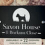 Personalised Scottie/West Highland Terrier Dog Design House Number Sign Acrylic, thumbnail 3 of 5