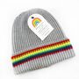 Multicoloured Rainbow Gloves Or Hat, thumbnail 3 of 4