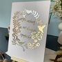Personalised Sympathy Silver Papercut Card, thumbnail 6 of 12