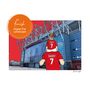 Manchester United Stadium, Personalised Print, thumbnail 2 of 10