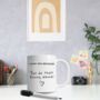 Love You Because – Write On Mug And Pen, thumbnail 1 of 4