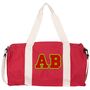 Personalised Red Duffle Bag For Weekends/Sleepovers, thumbnail 6 of 7