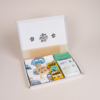 Happy Camper New Mum And Baby Letter Box Gift Set, 3 of 12