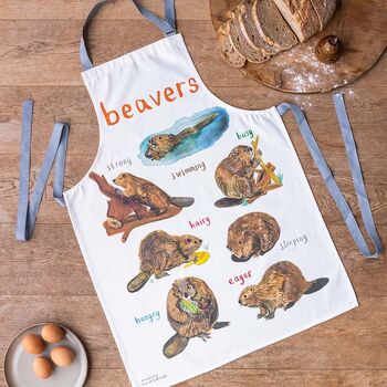 Beavers Cotton Apron, 3 of 7