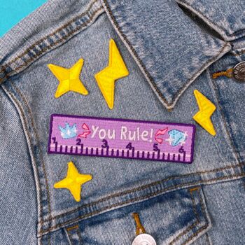 You Rule Sew On Patch Set, 2 of 4