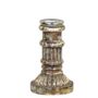 Antique Copper Glass Candlestick, thumbnail 3 of 3