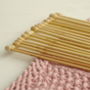 Monogram Personalised Knitting Needle Case, thumbnail 8 of 9