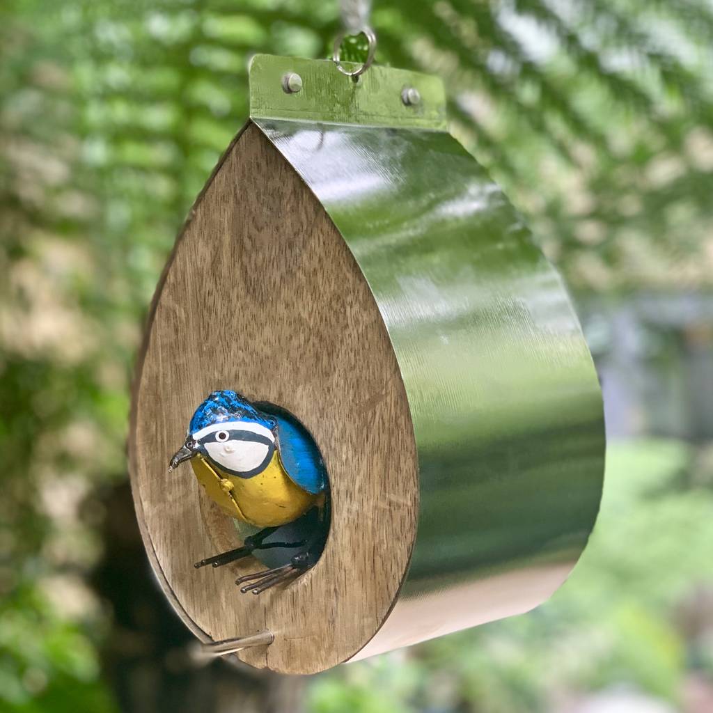 Dewdrop Birdhouse By London Garden Trading | notonthehighstreet.com