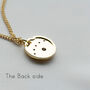 Nazar Evil Eye Protective 18ct Gold Plated Necklace, thumbnail 5 of 9