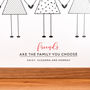 Personalised Friendship Button Print, thumbnail 4 of 5