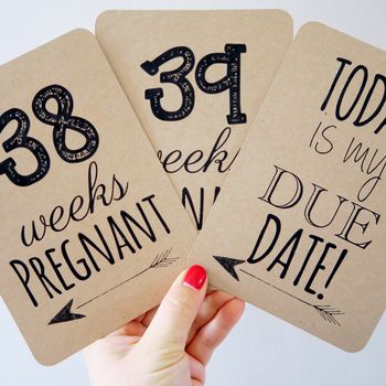 Kraft Pregnancy Milestone Cards, 6 of 7