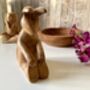 Yoga Bunny Rabbit Statue 13cm Pilates Gift Home Decor, thumbnail 3 of 10