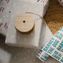 Christmas Dog Bone Print Luxury Wrapping Paper, thumbnail 3 of 3