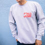 Have A Cherrific Day Men's Cherry Graphic Sweatshirt, thumbnail 2 of 4