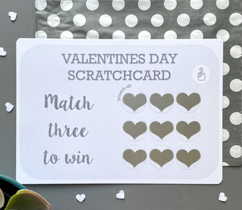 Valentine's Day Scratch Card, 2 of 6
