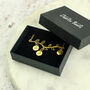 Personalised Family Tree Initials Necklace, Silver Or Gold Tone, thumbnail 4 of 12