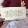 Personalised 1965 60th Anniversary Year Card, thumbnail 10 of 10
