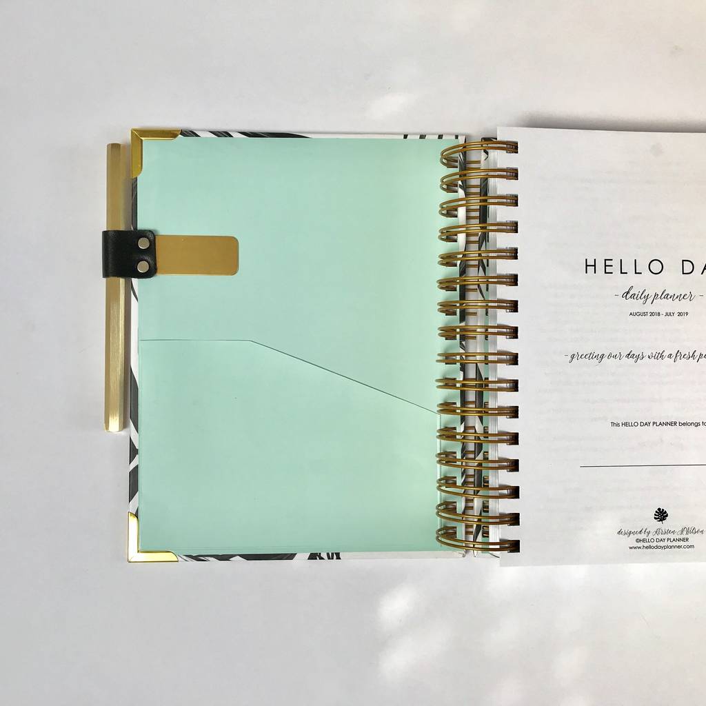 Details about   Do Everything With Love Pen Holder Clip for Planner Journal Book 