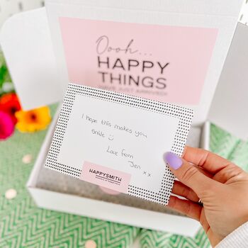 'Little Box Of Happy' Sharing Letter Box Gift, 2 of 6