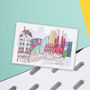 Barcelona Fridge Magnet, Skyline, thumbnail 1 of 2