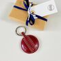 Leather Football Keyring ~ Boxed, thumbnail 6 of 8