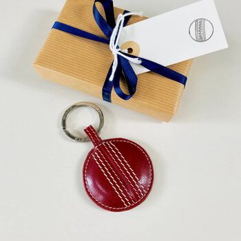 Leather Football Keyring ~ Boxed, 6 of 8