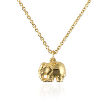Baby Elephant Necklace, 5 of 8