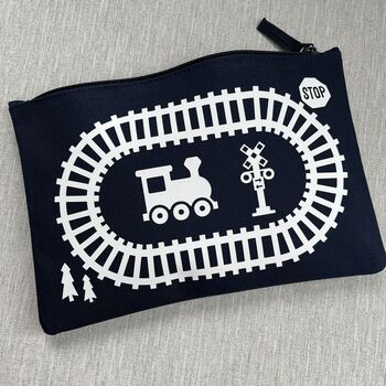 Personalised Railway Travel Play Mat Bag, 2 of 6
