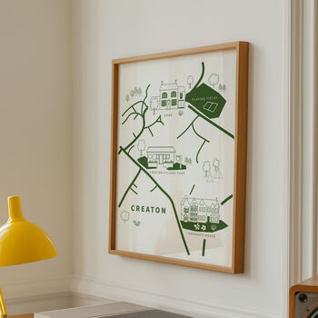 Personalised Our Favourite Places/Map Poster, 3 of 12