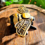 Solid Brass Bumble Bee Door Knocker, thumbnail 4 of 4