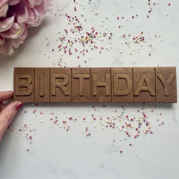 Chocolate Birthday Message, 3 of 4