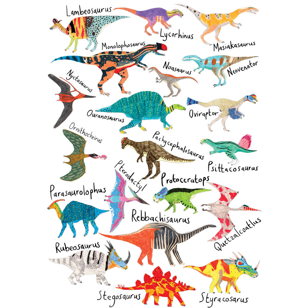personalised dinosaur name print - tristan on instagram this is leptoceratops herds are in woods in