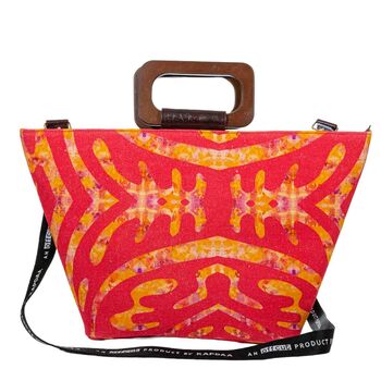 Handbag Tote Wooden Handle, 2 of 7