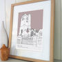 Personalised Wedding Or Christening Venue Portrait, thumbnail 8 of 11
