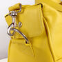 Handcrafted Yellow Overnight Bag, thumbnail 7 of 8