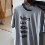 Unisex Feminist Is My Second Favourite F Word T Shirt, thumbnail 1 of 5
