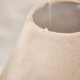 Scalloped Round Cotton Lampshade, thumbnail 4 of 4