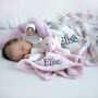 Personalised Pink Blanket And Comforter Set, thumbnail 1 of 10