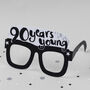 90th Birthday Card Glasses, thumbnail 1 of 4