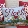 Mini Noel Christmas Cushion, thumbnail 1 of 4