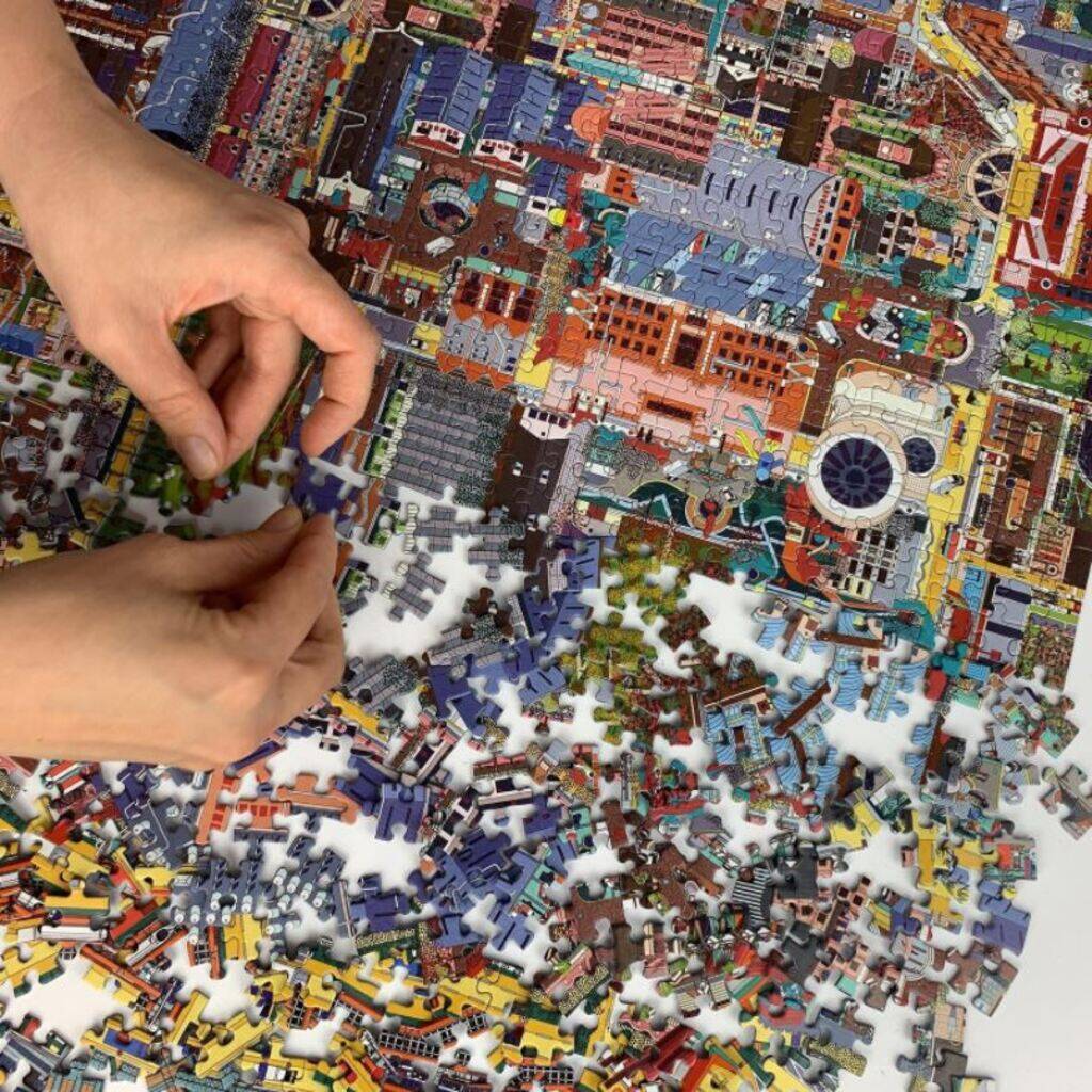 Cloudberries Crossroads – 1000 Piece Jigsaw Puzzle, 1 of 8