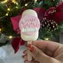 Personalised Cute Christmas Trio Of Cakesicles, thumbnail 2 of 12