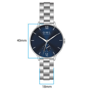 Filton Mens Bracelet Watch With Free Engraving, 3 of 3