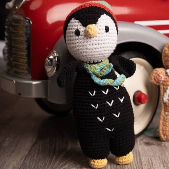 Handmade Penguin Fair Trade Toy, 2 of 4