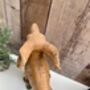 24cm Wind In The Face Dog In Boots Figurine Ornament Country Decor Dog Lover Gift, thumbnail 6 of 7