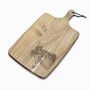Personalised Borzoi Engraved Acacia Serving Board, thumbnail 7 of 10
