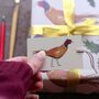 Pheasant Christmas Wrapping Paper Set, thumbnail 3 of 5