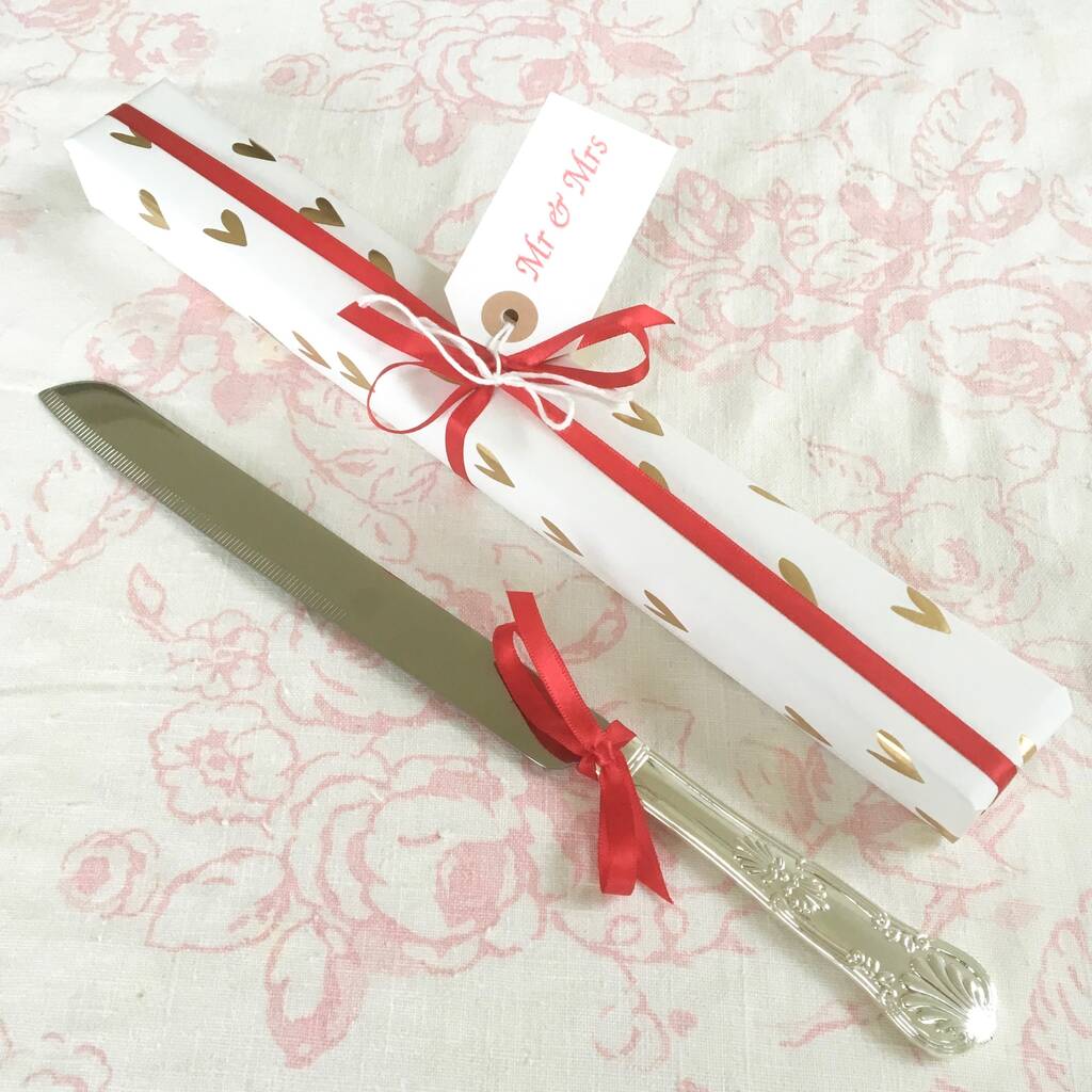 Silver Plated Wedding Cake Knife, 1 of 7