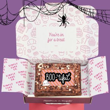 Halloween Brownie Slab Pick Your Design, 3 of 6