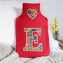 Liberty Initial Hot Water Bottle Cover, thumbnail 1 of 6